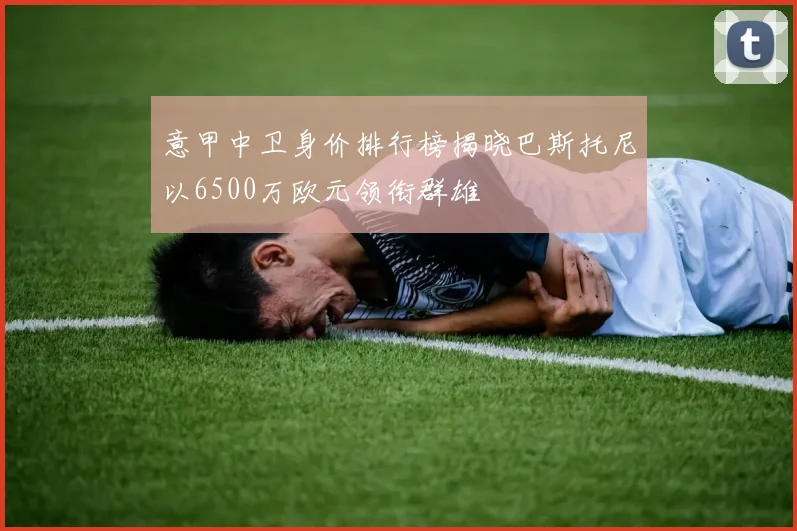 意甲中卫身价排行榜揭晓巴斯托尼以6500万欧元领衔群雄